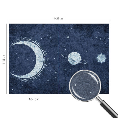 Papel de parede motivo de estrela