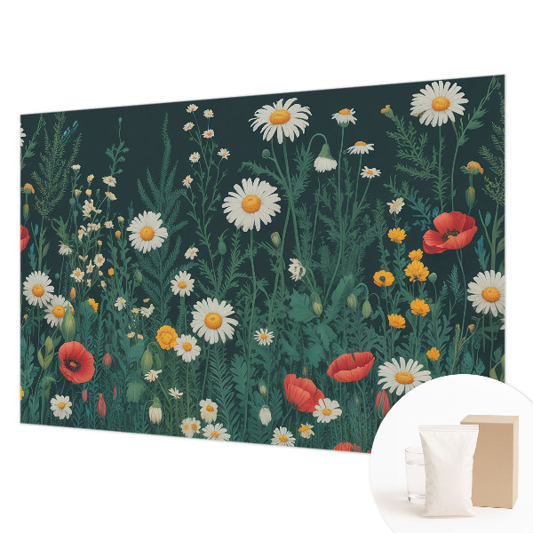 Papel de parede para quarto Flores silvestres