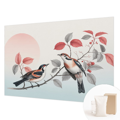 Papel de parede fotográfico Pássaros sentados