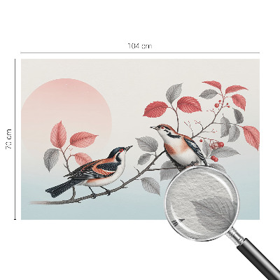 Papel de parede fotográfico Pássaros sentados