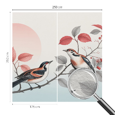 Papel de parede fotográfico Pássaros sentados