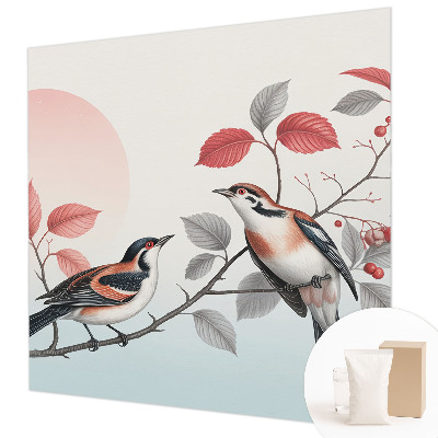 Papel de parede fotográfico Pássaros sentados