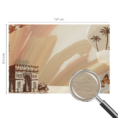 Papel de parede decorativo Viagem exótica