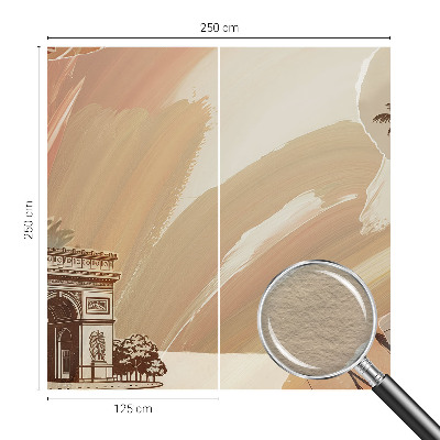 Papel de parede decorativo Viagem exótica