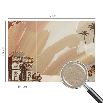 Papel de parede decorativo Viagem exótica