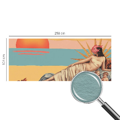 Papel de parede para quarto O Ocidente do Surrealismo