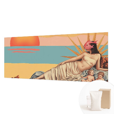 Papel de parede para quarto O Ocidente do Surrealismo