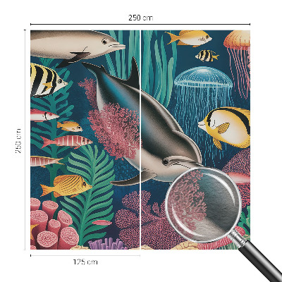 Mural de parede Fauna subaquática