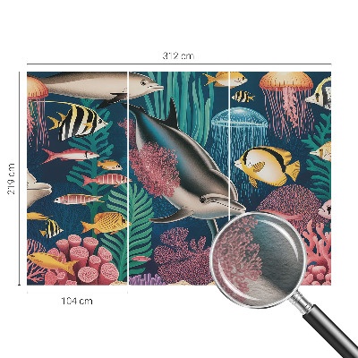 Mural de parede Fauna subaquática