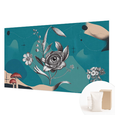 Fotomural Olho de flor