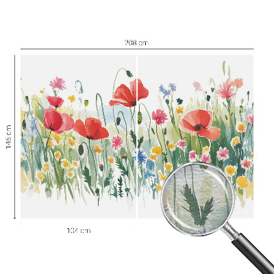 Papel de parede fotográfico Prado de verão