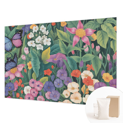 Papel de parede para sala Explosão de flores