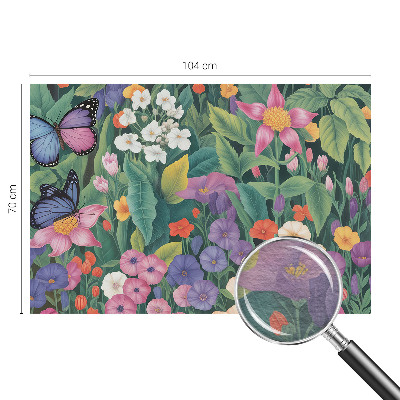 Papel de parede para sala Explosão de flores