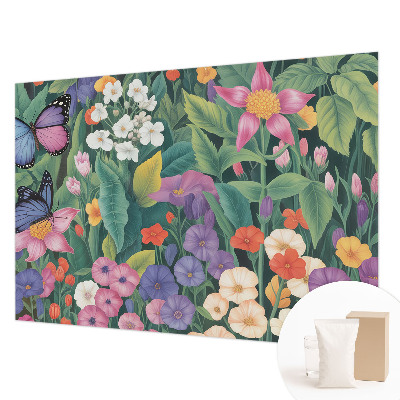 Papel de parede para sala Explosão de flores