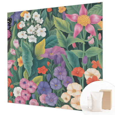 Papel de parede para sala Explosão de flores