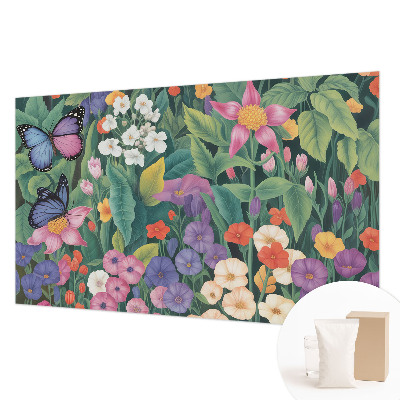 Papel de parede para sala Explosão de flores