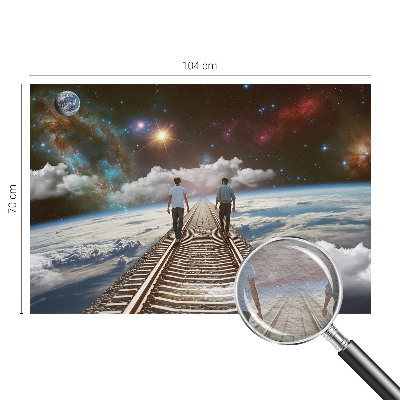 Papel de parede para quarto Viagem espacial