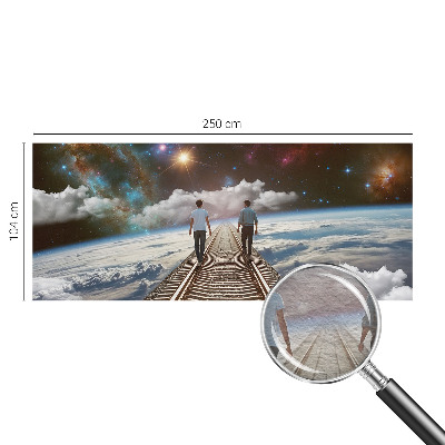 Papel de parede para quarto Viagem espacial