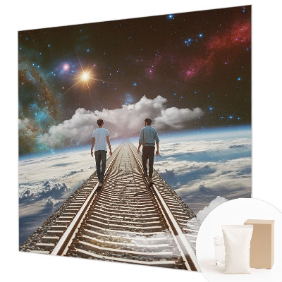 Papel de parede para quarto Viagem espacial