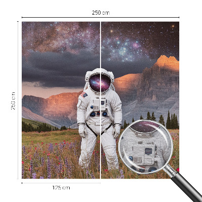 Papel de parede decorativo Paisagem cósmica