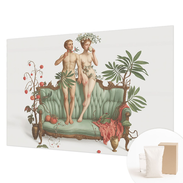 Mural de fotos na parede Elegância misteriosa