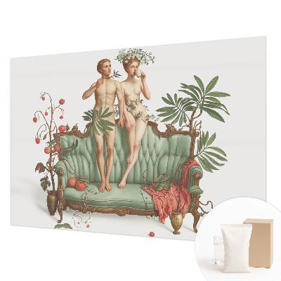 Mural de fotos na parede Elegância misteriosa