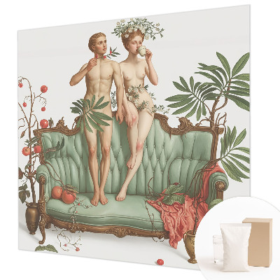 Mural de fotos na parede Elegância misteriosa