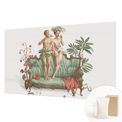 Mural de fotos na parede Elegância misteriosa