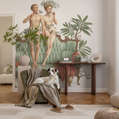 Mural de fotos na parede Elegância misteriosa