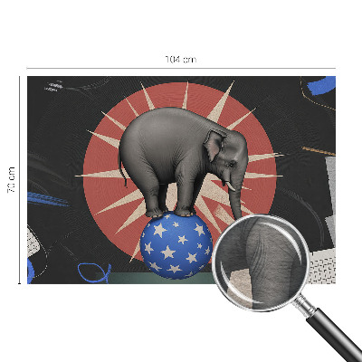 Fotomural Elefante de circo