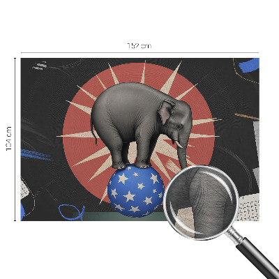 Fotomural Elefante de circo