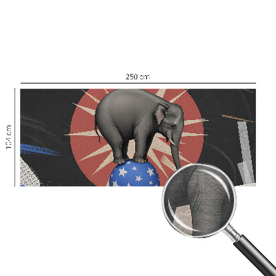 Fotomural Elefante de circo