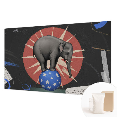 Fotomural Elefante de circo