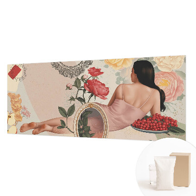 Papel de parede para sala Elegância floral