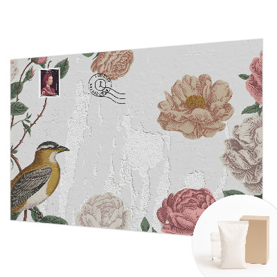 Papel de parede decorativo Flores vintage