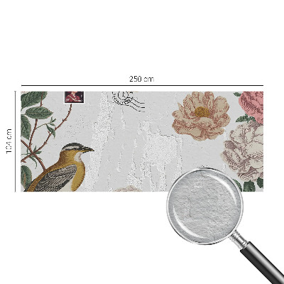 Papel de parede decorativo Flores vintage