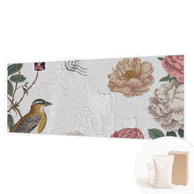 Papel de parede decorativo Flores vintage