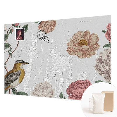 Papel de parede decorativo Flores vintage