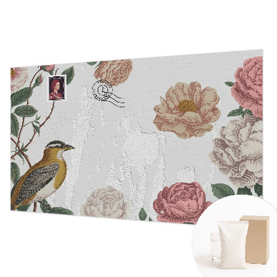 Papel de parede decorativo Flores vintage