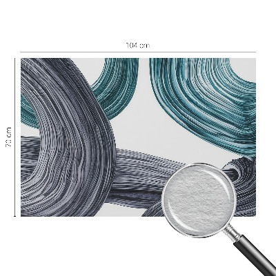 Papel de parede para sala Linhas fluidas