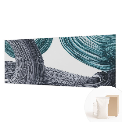 Papel de parede para sala Linhas fluidas
