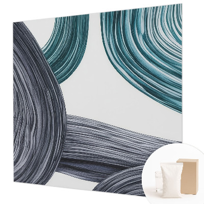 Papel de parede para sala Linhas fluidas