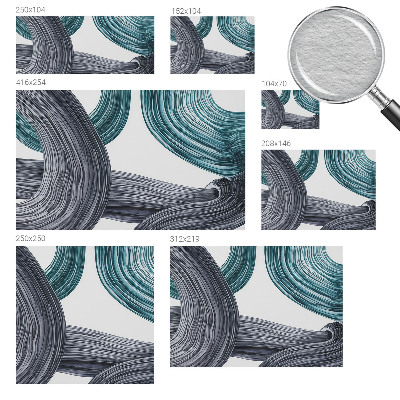 Papel de parede para sala Linhas fluidas