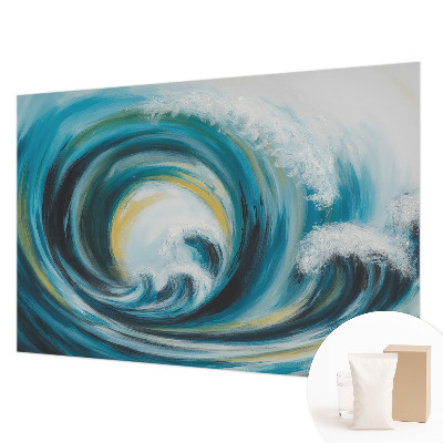 Mural de fotos na parede Onda do mar