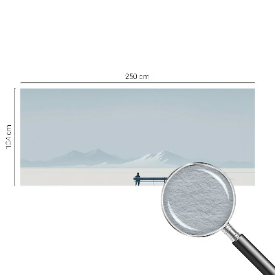 Papel de parede para quarto Paisagem minimalista