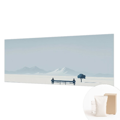 Papel de parede para quarto Paisagem minimalista