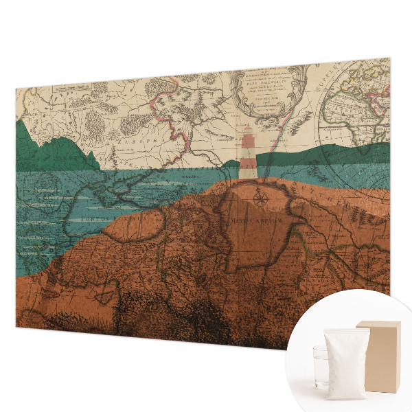 Papel de parede Mapa histórico