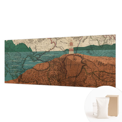 Papel de parede Mapa histórico