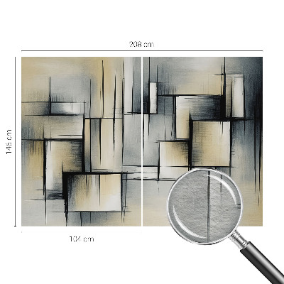 Papel de parede fotográfico Geometria abstrata