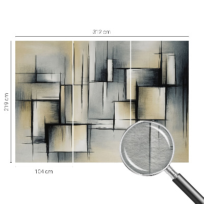 Papel de parede fotográfico Geometria abstrata